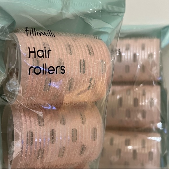 2/$15  🆕Fillimilli XL Aluminum-sheet Hair Rollers 3pieces*2 - Picture 5 of 6